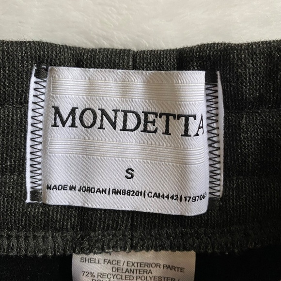 Mondetta Ladies’ Fleece Joggers, Heathered Black/Dark Gray, Small, NWT - Picture 9 of 15
